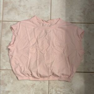 lululemon athletica Light Pink Crop Top